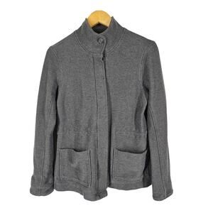 JAMES PERSE WOMEN'S STANDARD STYLE WVV2752 GRAY SWEATER JACKET SIZE 3
